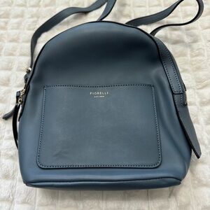 Fiorelli Anouk Blue Mini Backpack Bag Handbag ~ Travel Everyday City